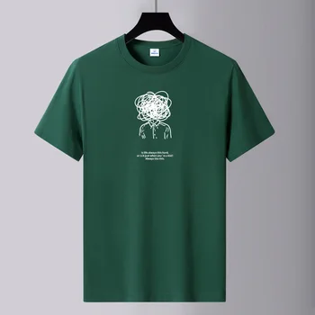2023 Lete Emo Mužov Topy Telocvični Harajuku T Shirt pre Mužov Anime Bavlna Grafické V-krku-Krátke rukávy Nadrozmerné Y2k T-shirt Streetwear