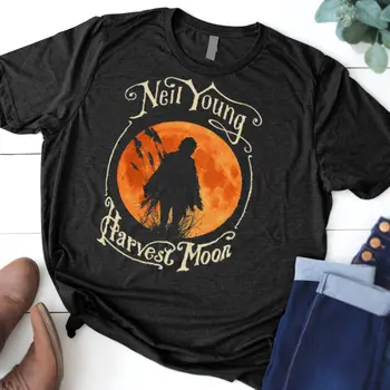 Neil Young Harvest Moon Bavlna T-Shirt CF493