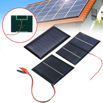 Mayitr Mini Prenosný Mobilný Solárny Panel Systému Svetlo DIY Článková Batéria Nabíjačka Solárny Panel