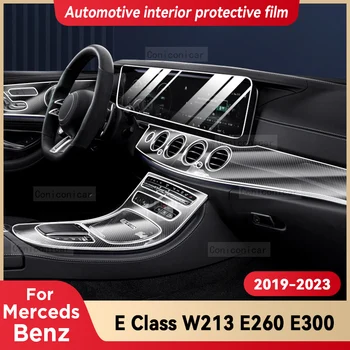 Pre Merceds Benz TRIEDY E W213 2019-2023 Prevodovka Panel Navigačný Panel Automobilový priemysel Interiér Ochranný Film Anti-Scratch