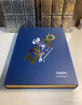 Zippo Úložný box pre zapaľovače, Zippo zapaľovače, Knihy Tvar, Montáž 9 zapaľovačov