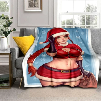 Vianočné krásy deka teplá darček ľahký Gauč Prispôsobené Vianočné darčeky prikrývky na postele vlastné tenkú Deku