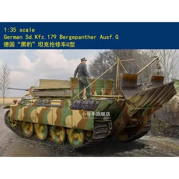 84553 1/35 Hobby Šéf nemeckej Sd Kfz 179Bergepanther Nádrž Ausf G Statický Displeji stavbu Modelu auta Hračky pre Chlapcov TH19876-SMT2